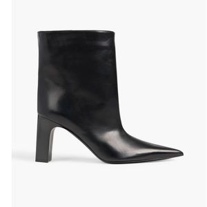 Balenciaga Blade Leather Ankle Boots